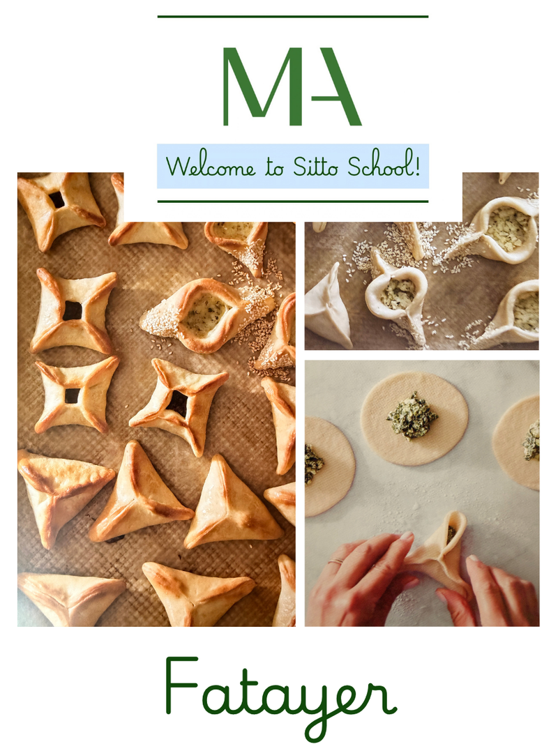 Online Cooking Class: Fatayer Hand Pies